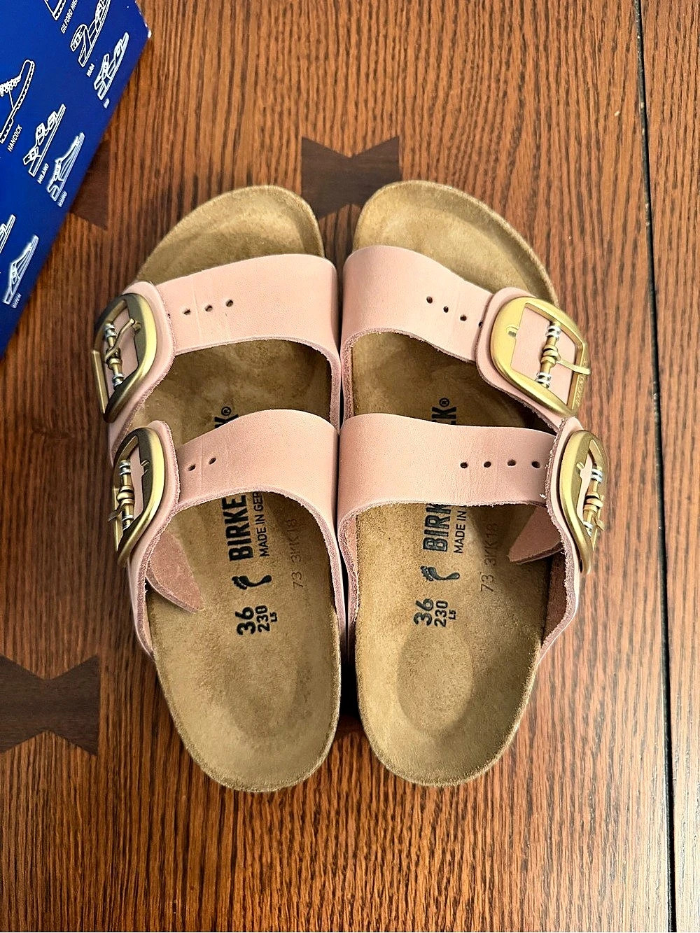 Birkenstock Arizona Big Buckle Soft Pink Sandals Pink EU 36